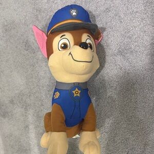 Paw Patrol Chase Stuffed Animal - Blue and Brown